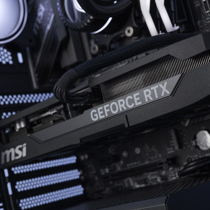 Gaming PC Mach 6 powered by MSI, AMD Ryzen 7 9800X3D, NVIDIA GeForce RTX 5080 - Fertig-PC image number 6