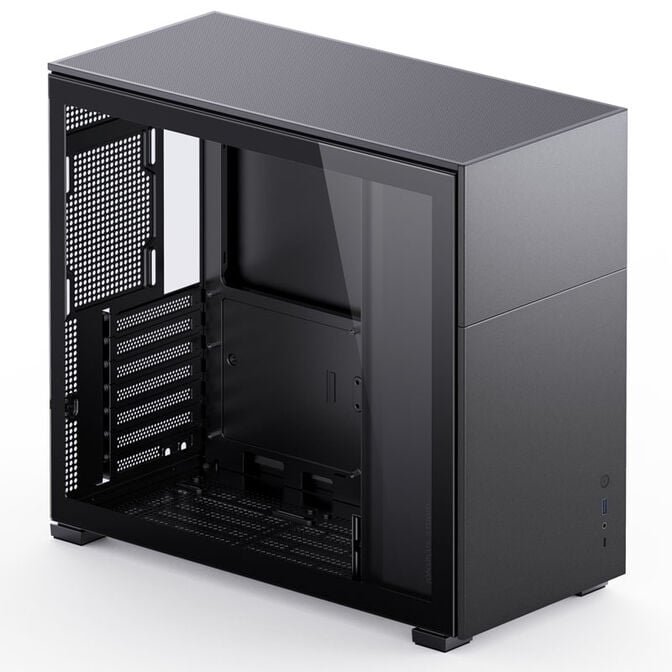 Jonsbo D41 ATX Geh&auml;use, Tempered Glass - schwarz image number 1