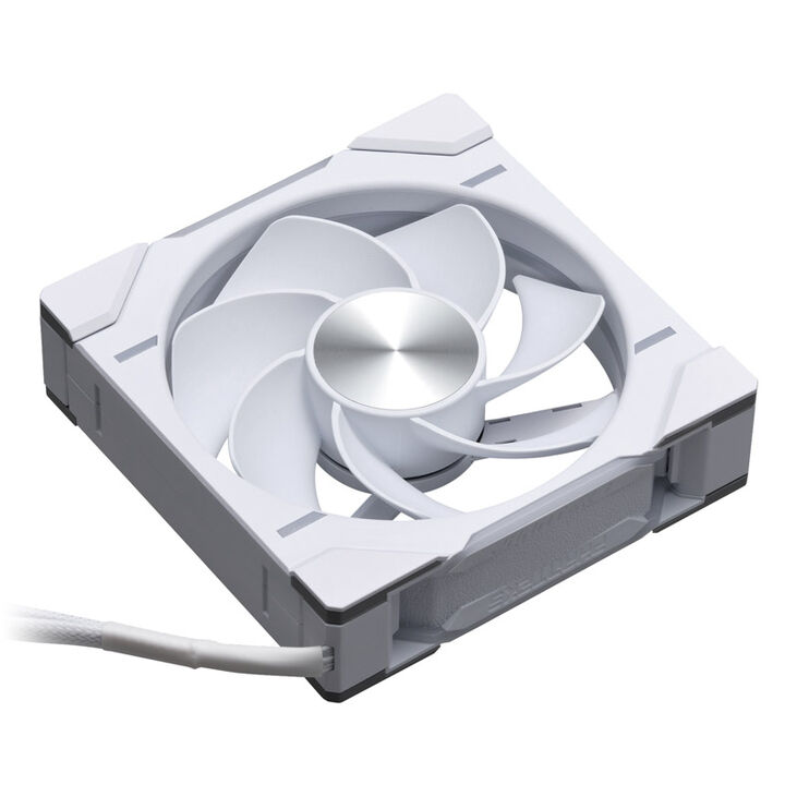 PHANTEKS D30 PWM Reverse Airflow D-RGB fan, Triple Pack - 120mm, white image number 2