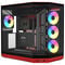 HYTE Y50 Midi Tower - Black Cherry