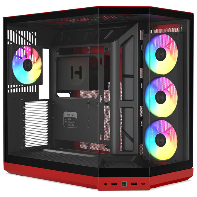 HYTE Y50 Midi Tower - Black Cherry image number 0