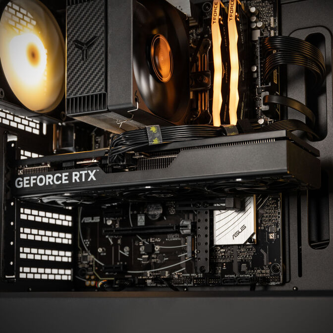KingForge Gaming-PC Silber, AMD Ryzen 5 9500F, RTX 5060 Ti 16GB, Phanteks Eclipse G370A &ndash; Fertig-PC image number 5