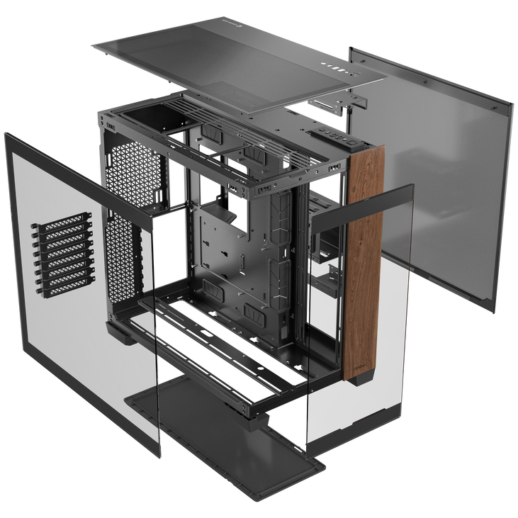 Antec C8 case, Full Tower, ATX, Tempered Glass -schwarz image number 19