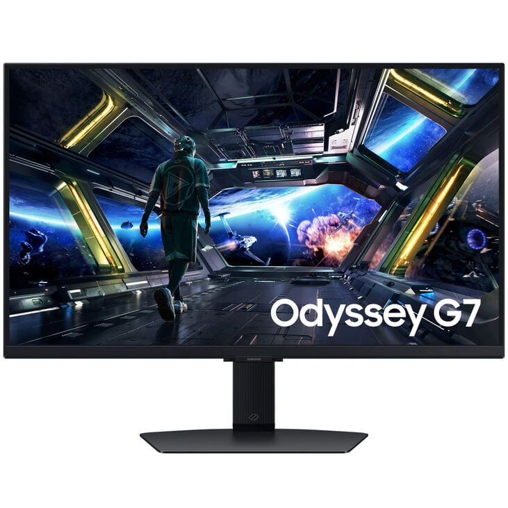 Samsung Odyssey G7 G70D, 27 inch Gaming Monitor, 144Hz, IPS, FreeSync image number 1