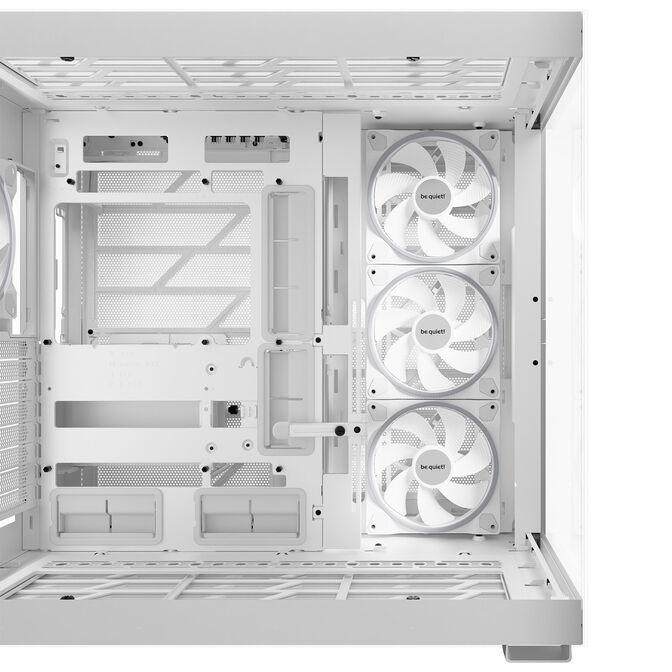 be quiet! Light Base 900 FX PC Case, Full Tower, Tempered Glass, ARGB - white image number 4