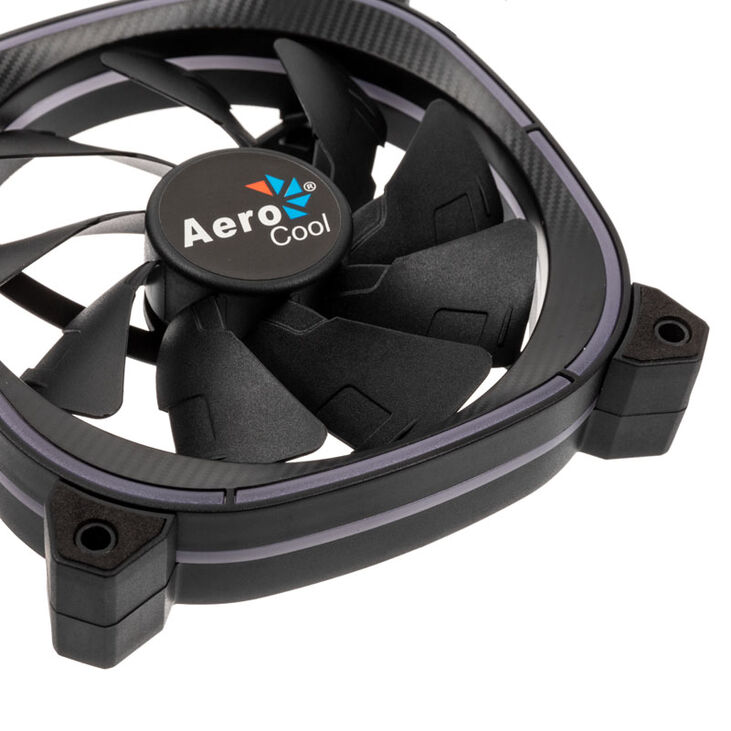 Aerocool Astro 12 Pro ARGB LED Lüfter, 3er Pack inkl. Controller - 120mm image number 4