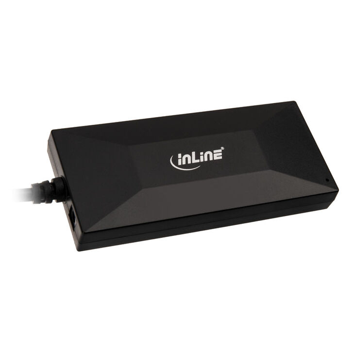 InLine USB 3.2 Gen 1 Hub, USB Type-C, 3 Port Type-A, 2 Port Type-C, 3A Power Supply - black image number 0