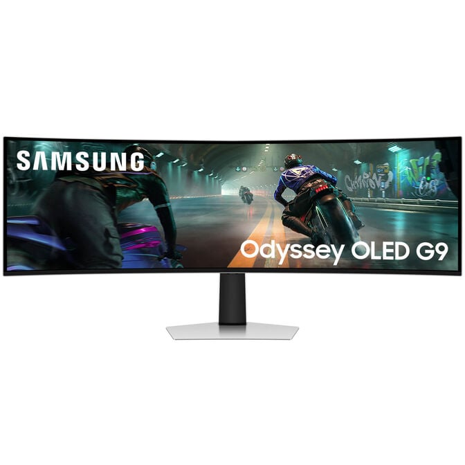 Samsung Odyssey OLED G9 G91SD 49 Zoll Dual QHD Gaming-Monitor, 144Hz, OLED, FreeSync, G-SYNC Compatible image number 0