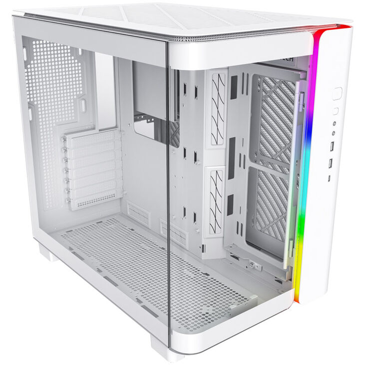 Montech KING 95 Mid Tower, Tempered Glass, ARGB - White image number 1