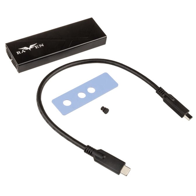 SilverStone SST-RVS03 M.2 SSD-Geh&auml;use, USB-C image number 3