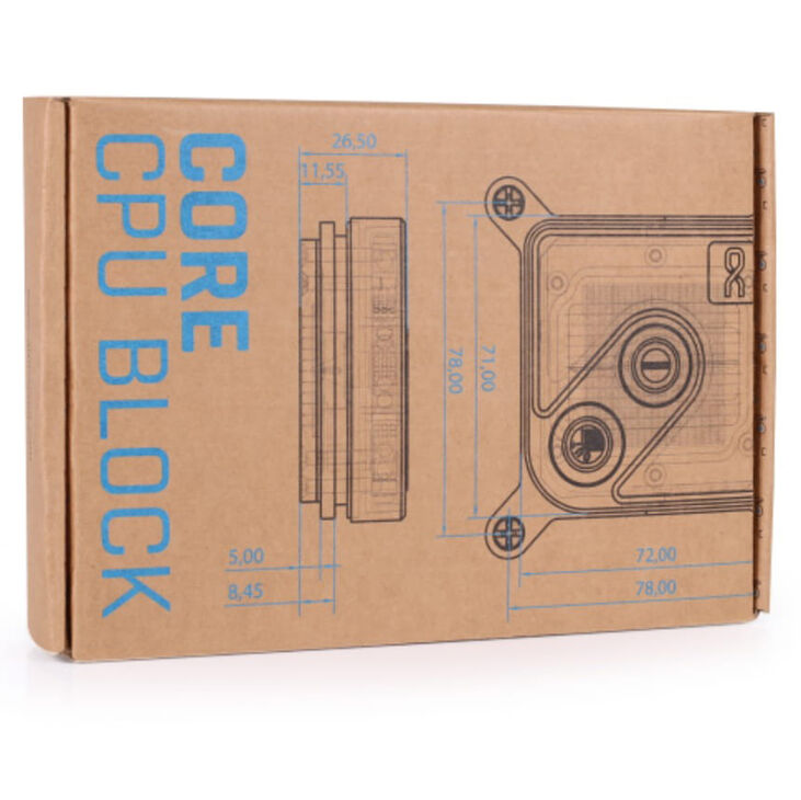 Alphacool Core 1 LT CPU Cooler - Black image number 3