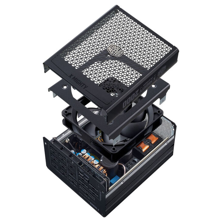 Cooler Master X Silent MAX, 80 PLUS Platinum Netzteil, modular, PCIe 5.1 - 1.300 Watt, schwarz image number 7