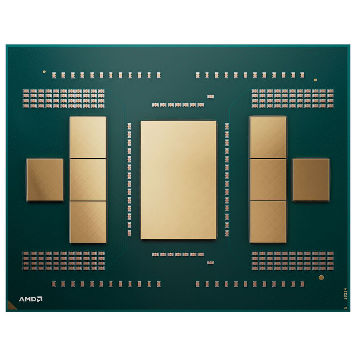 AMD Ryzen Threadripper 9980X 3,2 GHz (Shimada Peak) Sockel sTR5 - boxed ohne Kühler image number 6