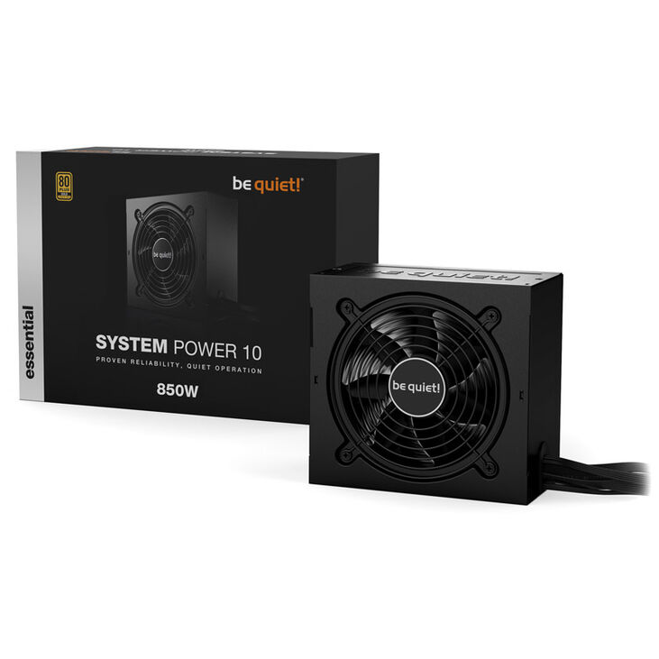 be quiet! System Power 10 80 Plus Gold Netzteil - 850 Watt image number 2