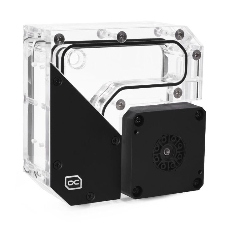 Alphacool Rise Flat Reservoir 120mm DDC Ausgleichsbehälter mit Pumpe image number 0