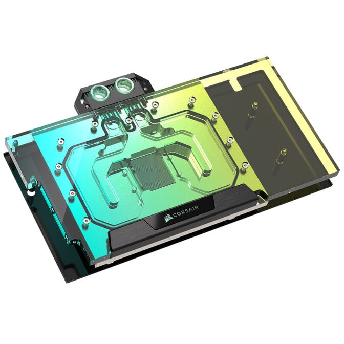 Corsair Hydro X Series XG5 RGB 5090 Astral GPU Water Block - Acrylic, Nickel image number 3