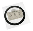 DEMCiflex Staubfilter 120mm, rund - schwarz/wei&szlig; image number null