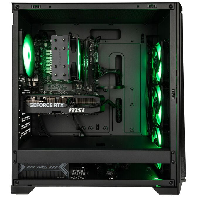 Gaming-PC Solar Eclipse, AMD Ryzen 5 7500F, RTX 5070 - Fertig-PC mit Windows image number 2