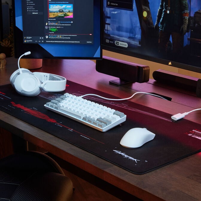Corsair CLIPPER PRO MINI 60 Hall Effect Gaming Keyboard, Backlit RGB LED, CORSAIR MGX Core, WHT , PBT DS Keycaps image number 11