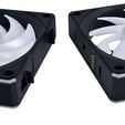Lian Li UNI FAN CL Wireless Fans, 3-Pack - 120mm, black image number null