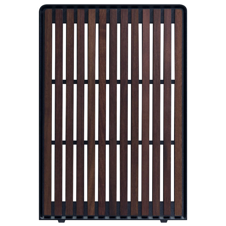 Lian Li DAN Cases A3-mATX Wood Edition Front Panel - Walnuss, schwarz image number 0
