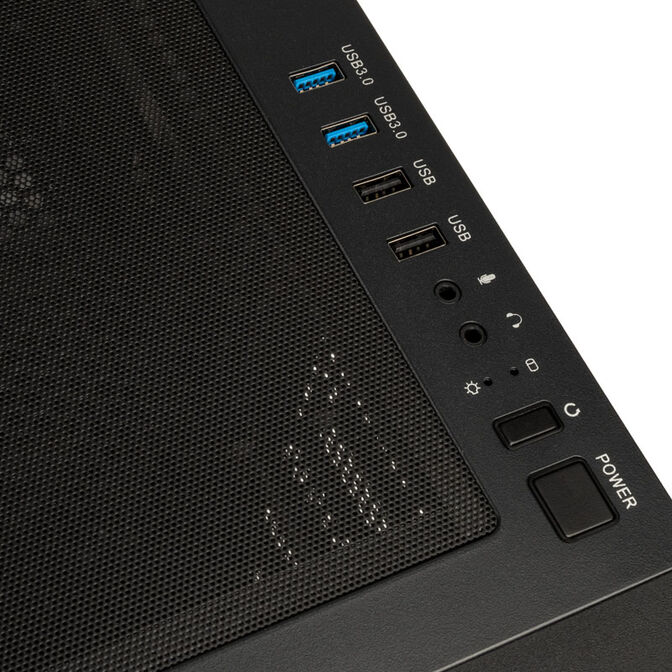 Kolink Unity Meshbay ARGB Midi-Tower, Tempered Glass - schwarz image number 4