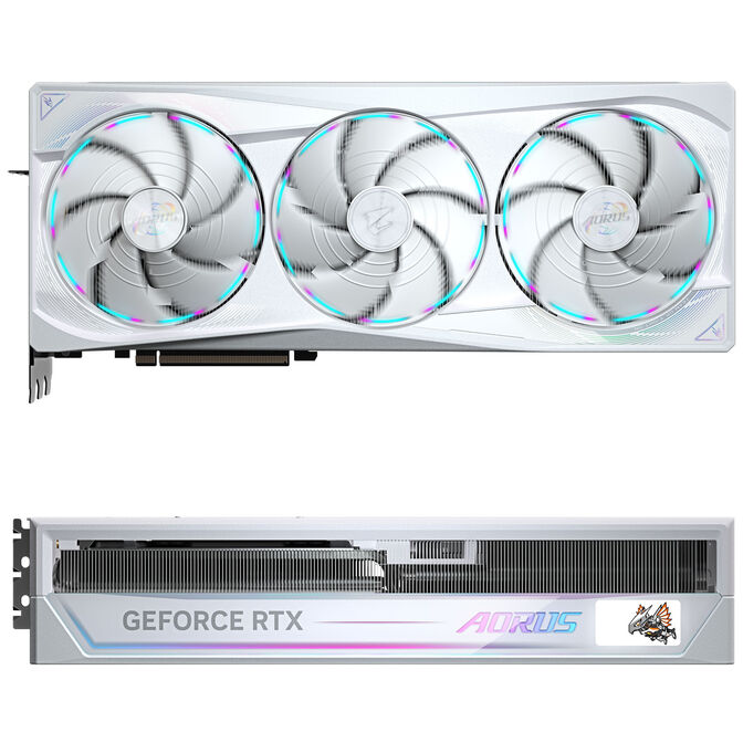 GIGABYTE AORUS GeForce RTX 5090 Stealth ICE 32G, 32768 MB GDDR7 image number 2
