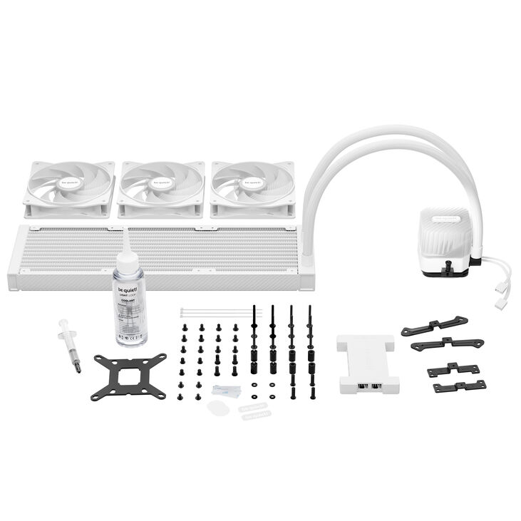 be quiet! Light Loop All-in-One Water Cooling, ARGB - 360mm, white image number 4