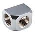 PHANTEKS Glacier Adapter T-Splitter 3x G1/4 Zoll IG, chrome silber image number null