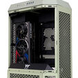 Thermaltake The Tower 600 PC-Geh&auml;use, Midi-Tower, ATX, Tempered Glass - Matcha Green image number null