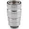 Thermal Grizzly DeltaMate Quick Disconnect Female - M, Gloss Nickel