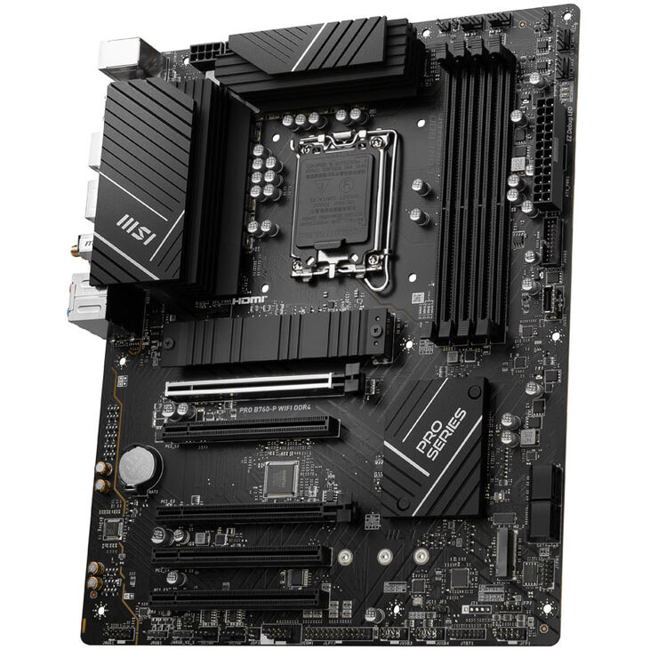 MSI Pro B760-P WiFi, Sockel LGA 1700, Intel B760, ATX -DDR4 image number 5