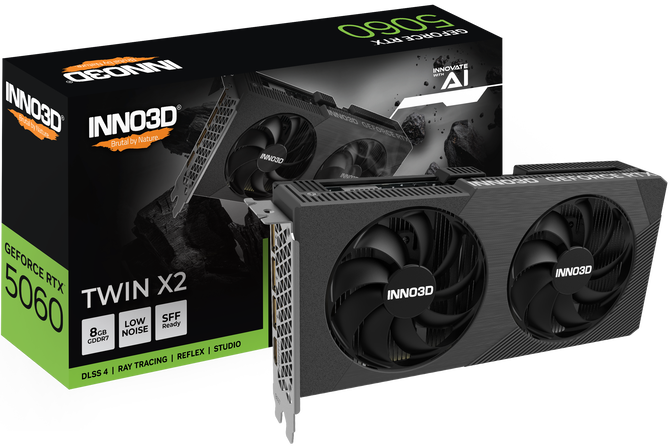 INNO3D GeForce RTX 5060 Twin X2, 8192 MB GDDR7 image number 0
