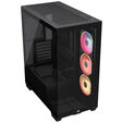 Corsair 3500X LX-R PC Case, Mid Tower, E-ATX, RGB, Tempered Glass - black image number null