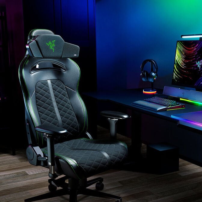 Razer Clio Speaker Ear Cushions, Wireless, Spatial Audio - Black image number 4