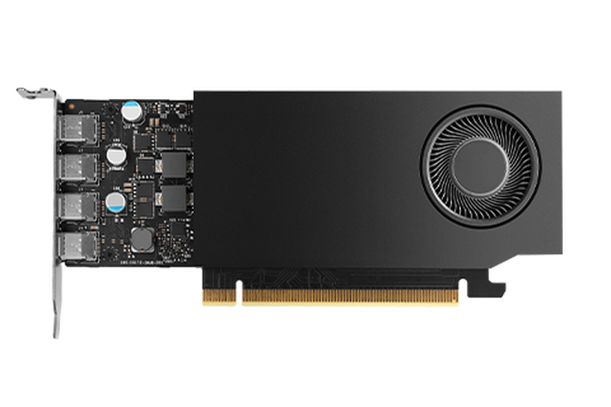 NVIDIA RTX A1000 Grafikkarte, 8192 MB GDDR6 image number 1