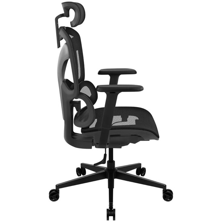 ThunderX3 YTC Ergonomischer Bürostuhl, Mesh - schwarz image number 2