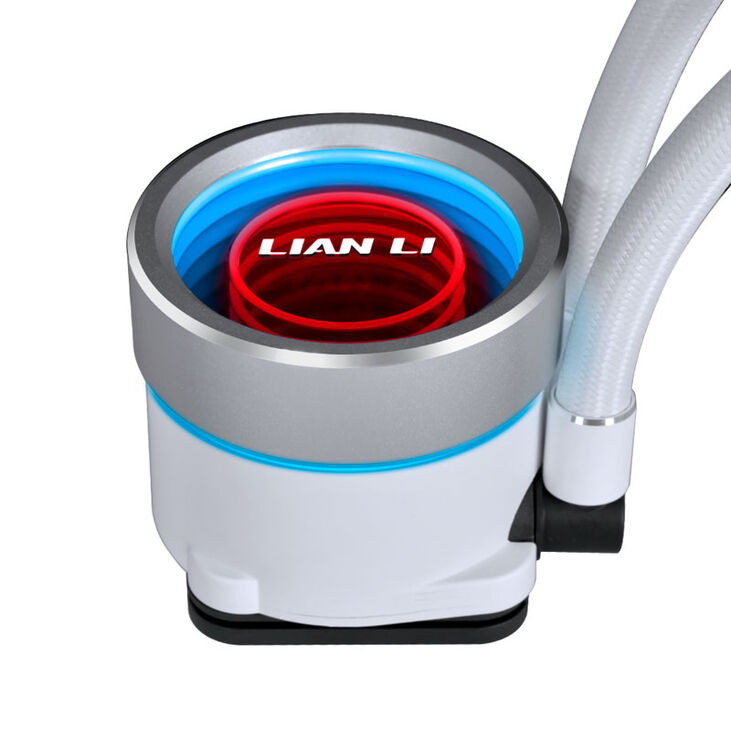 Lian Li GALAHAD II 360 Trinity AIO Cooler, ARGB - weiß image number 4