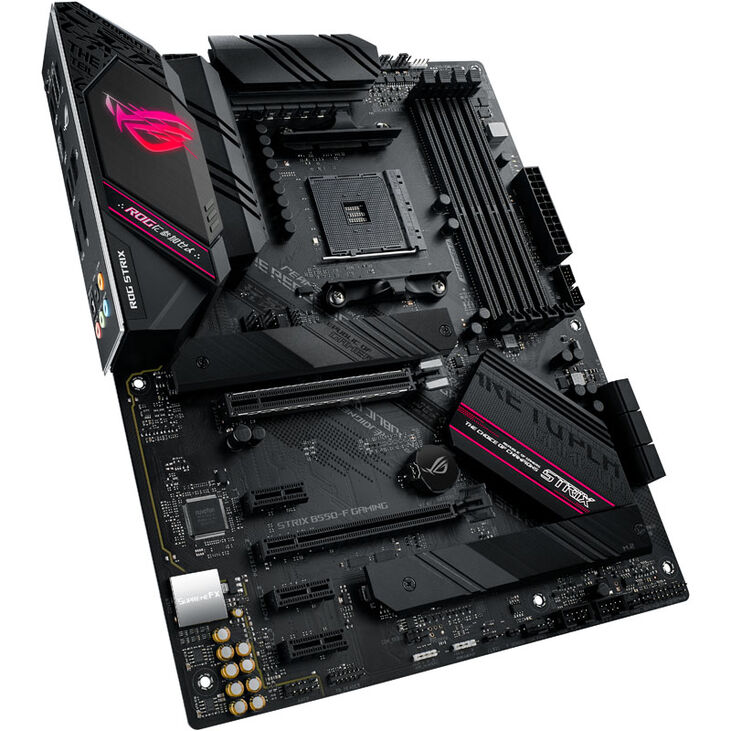ASUS ROG STRIX B550-F Gaming Mainboard, Sockel AM4, AMD B550, ATX, DDR4 image number 1