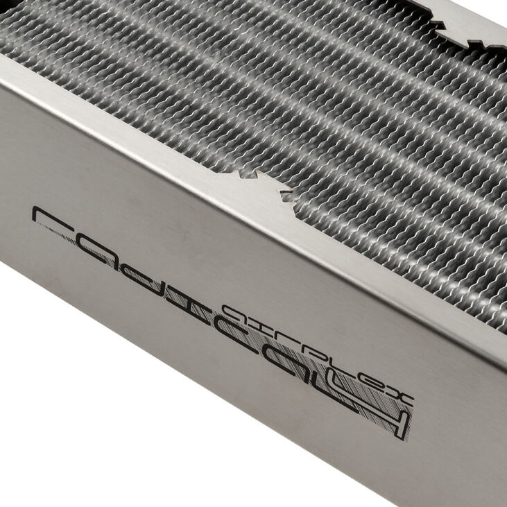 aqua computer airplex radical 4/480mm - Aluminium image number 2