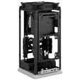 Fractal Design Mood Mini-ITX PC Case - Light Grey image number null