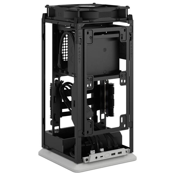 Fractal Design Mood Mini-ITX PC Case - Light Grey image number 6