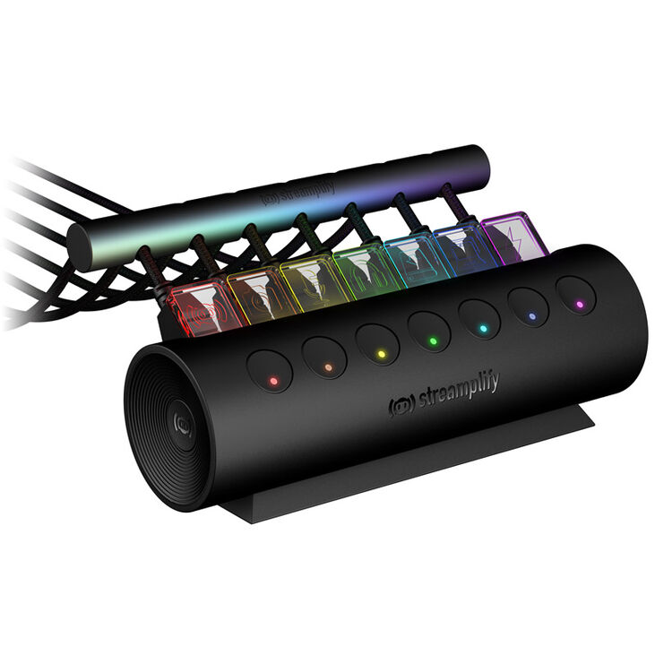 Streamplify Streaming Komplett-Bundle v2 - CAM, MIC, Light 10, Light 14, SCREEN LIFT, HUB CTRL7 image number 9
