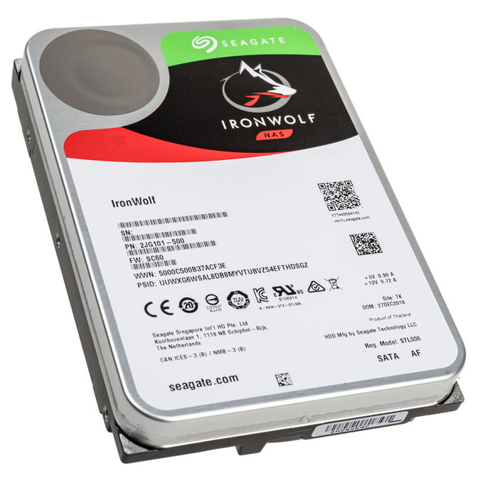 Seagate IronWolf NAS HDD, SATA 6G, 7200 U/min, 3,5 Zoll - 12 TB image number 0