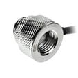 Alphacool Eiszapfen temperature sensor G1/4 male/male with female adapter - chrome image number null