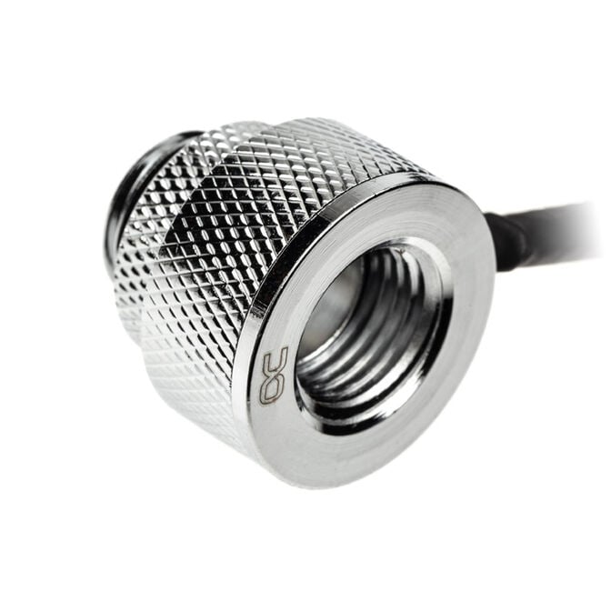 Alphacool Eiszapfen temperature sensor G1/4 male/male with female adapter - chrome image number 0