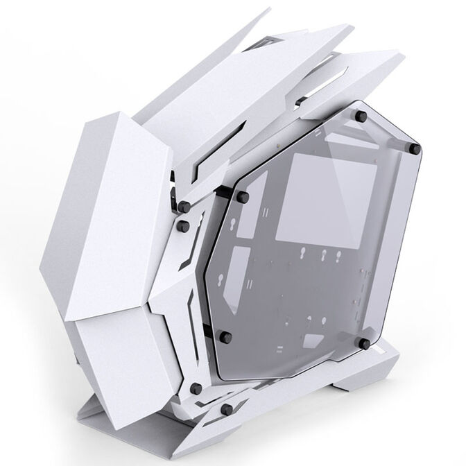 Jonsbo MOD3 Mini Micro-ATX Tower Showcase, Tempered Glass - wei&szlig; image number 2