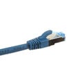 InLine Patchkabel Cat.6A, S/FTP (PiMf), 500MHz, blau - 0,5m image number null