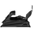 Res-Tech GT Cockpit Simracing Rig - Shiny White+ MOZA Bundle image number null