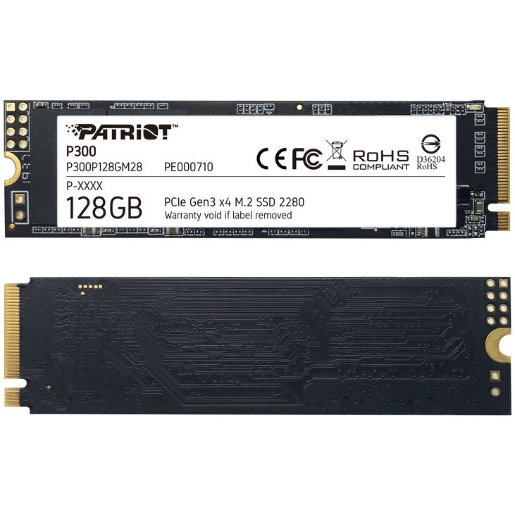 Patriot P300 NVMe SSD, PCIe 3.0 M.2 Type 2280 - 128 GB image number 3